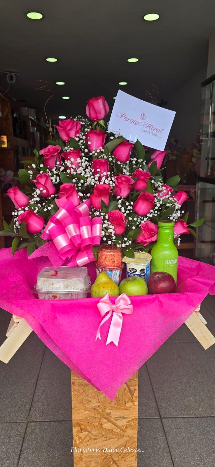 Desayuno fucsia