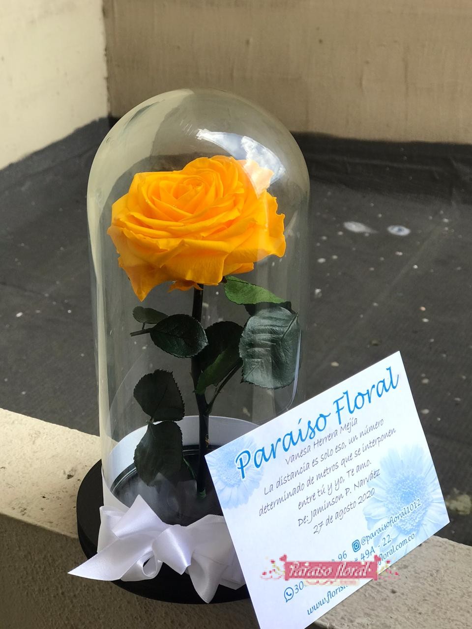 Arreglo Rosas Preservadas - Imagen 6