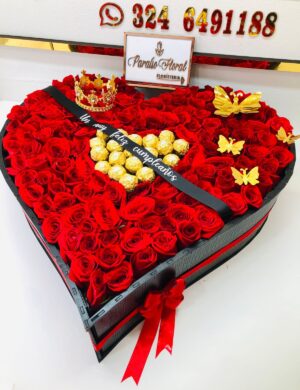 Arreglo corazón súper gigante
