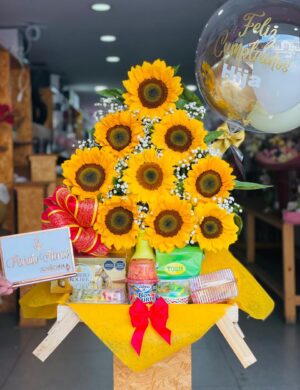 Arreglo Desayuno Girasoles